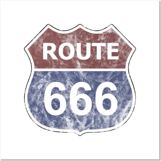 Get Your Kicks On Route 666 Posters and Art